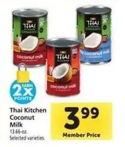 Safeway THAI KITCHEN COCONUT MILK offer