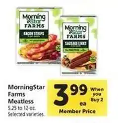 Safeway MorningStar Farms Meatless offer