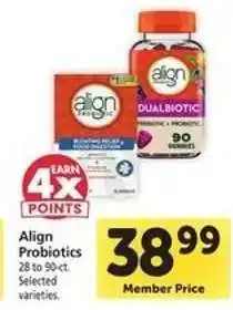 Safeway Align Probiotics offer