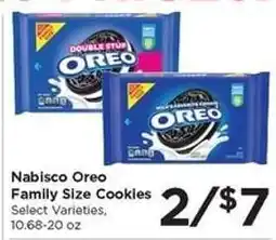 Food 4 Less Nabisco Oreo Family Size Cookies offer