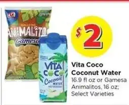 Food 4 Less Vita Coco Coconut Water or Gamesa Animalitos offer