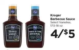 Food 4 Less Kroger Barbecue Sauce offer