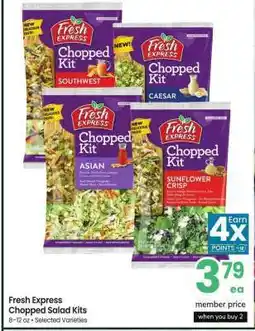 Albertsons Fresh Express Chopped Salad Kits - 8-12 oz • Selected Varieties offer
