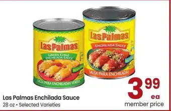 Albertsons Las Palmas Enchilada Sauce - 28 oz • Selected Varieties offer