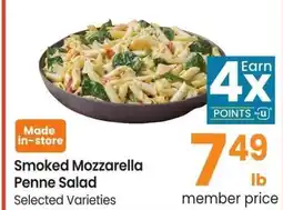 Albertsons Smoked Mozzarella Penne Salad - Selected Varieties offer