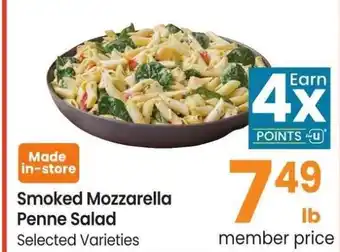 Albertsons Smoked Mozzarella Penne Salad - Selected Varieties offer