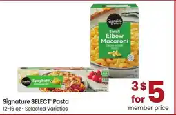 Albertsons Signature SELECT Pasta - 12-16 oz • Selected Varieties offer