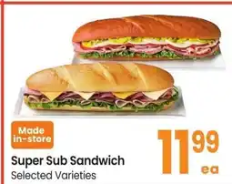 Albertsons Super Sub Sandwich - Selected Varieties offer
