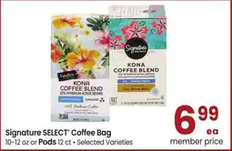 Albertsons Signature SELECT Coffee Bag 10-12 oz or Pods 12 ct - Selected Varieties offer