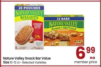 Albertsons Nature Valley Snack Bar Value Size - 10-12 ct • Selected Varieties offer