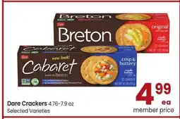 Albertsons Dare Crackers - 4.76-7.9 oz Selected Varieties offer