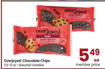 Albertsons Overjoyed Chocolate Chips - 11.5-12 oz • Selected Varieties offer