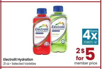 Albertsons Electrolit Hydration - 21 oz • Selected Varieties offer