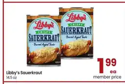 Albertsons Libby's Sauerkraut - 14.5 oz offer