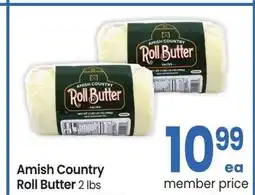 Albertsons Amish Country Roll Butter - 2 lbs offer