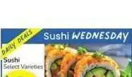 Albertsons SUSHI - Select Varieties offer
