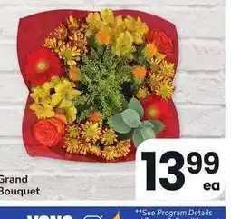 Albertsons Grand Bouquet offer