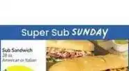 Albertsons Super Sub Sunday Sub Sandwich - 28 oz. American or Italian offer