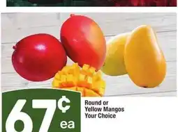 Albertsons Round or Yellow Mangos - Your Choice offer