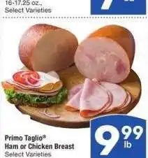 Albertsons Primo Taglio Ham or Chicken Breast - Select Varieties offer