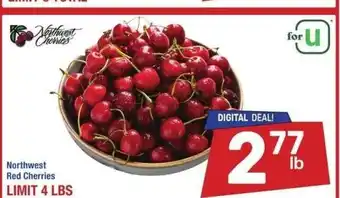 Albertsons Northwest Red Cherries offer