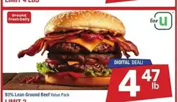 Albertsons 93% Lean Ground Beef - Value Pack offer