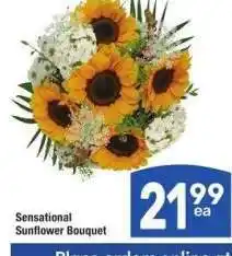 Albertsons Sensational Sunflower Bouquet offer