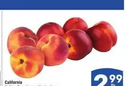 Albertsons California Yellow Peaches or Nectarines - Large offer