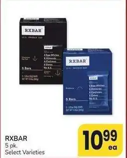 Albertsons RXBAR - 5 pk. Select Varieties offer
