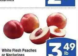 Albertsons White Flesh Peaches or Nectarines - Large offer