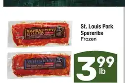 Albertsons St. Louis Pork Spareribs - Frozen offer