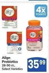 Albertsons Align Probiotics* - 28-90 ct., Select Varieties offer