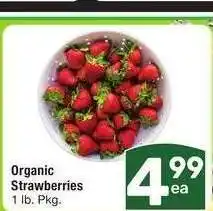 Albertsons Organic Strawberries - 1 lb. Pkg offer