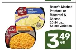 Albertsons Reser's Mashed Potatoes or Macaroni & Cheese - 20-24 oz., Select Varieties offer