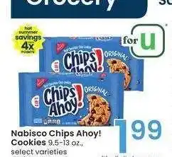 Albertsons Nabisco Chips Ahoy! Cookies - 9.5-13 oz., select varieties offer