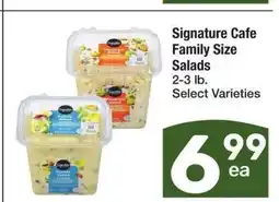 Albertsons Signature Cafe Family Size Salads - 2-3 lb. Select Varieties offer