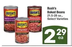 Albertsons Bush's Baked Beans - 21.5-28 oz., Select Varieties offer