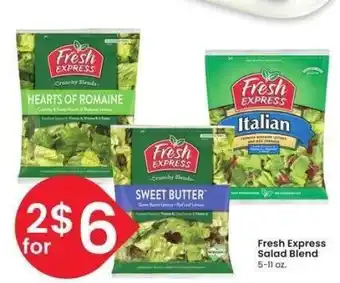 Albertsons Fresh Express Salad Blend - 5-11 oz offer