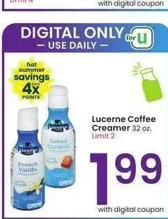 Albertsons Lucerne Coffee Creamer - 32 oz offer