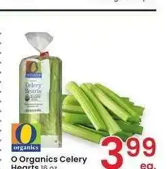 Albertsons O Organics Celery Hearts - 16 oz offer