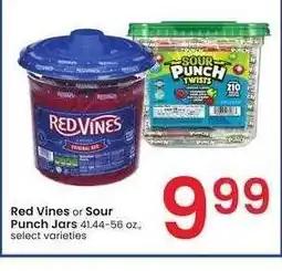 Albertsons Red Vines or Sour Punch Jars - 41.44-56 oz., select varieties offer