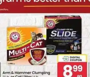 Albertsons Arm & Hammer Clumping 20 lb. or Cat Litter 14 lb. - Selected varieties offer