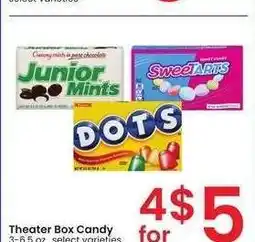 Albertsons Theater Box Candy - 3-6.5 oz., select varieties offer
