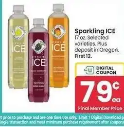 Albertsons Sparkling Ice - 17 oz. Selected varieties offer