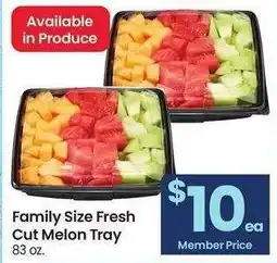 Albertsons Family Size Fresh Cut Melon Tray - 83 oz. Available in Produce offer