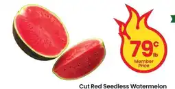 Albertsons Cut Red Seedless Watermelon offer