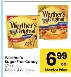 Albertsons Werther's sugar free candy - 7.7 oz. Selected varieties offer