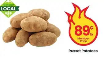 Albertsons Russet Potatoes offer