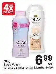 Albertsons Olay Body Wash* - 22-oz Liquid, select varieties offer