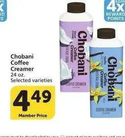 Albertsons Chobani Coffee Creamer* - 24 oz. Selected varieties offer